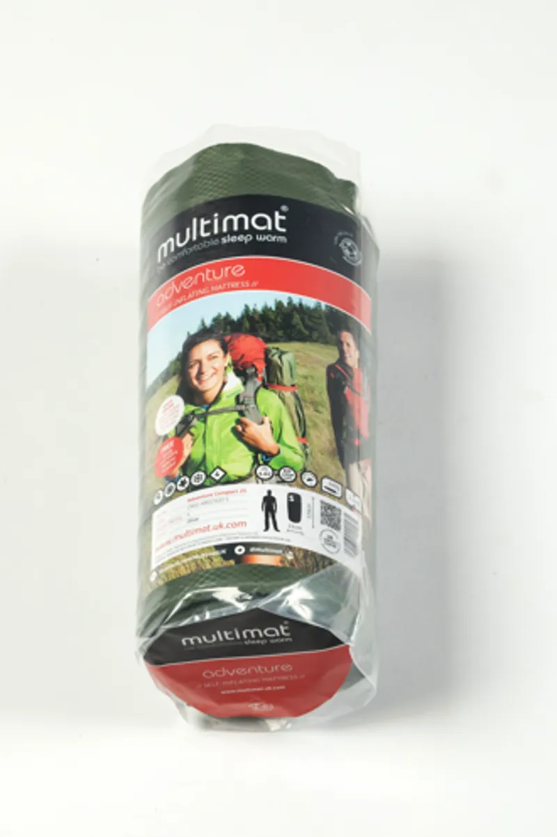 Multimat Adventure 25 Self-Inflating Sleeping Mat MoD in Green-2